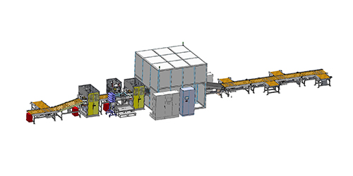 車輪總成平衡機(jī)流水線
